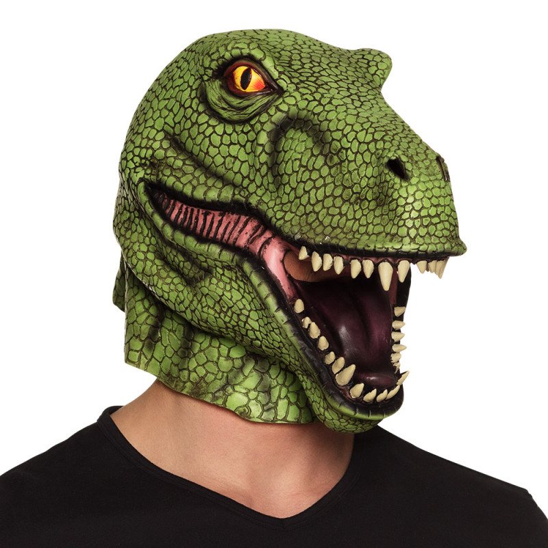 Maska dinosaurus latexová
